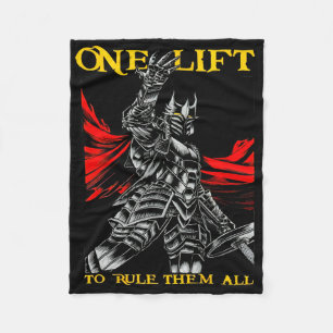 Een lift om ze allemaal te besturen Bodybuilding G Fleece Deken