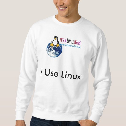 een Linux-wereld. Trui (Voorkant)