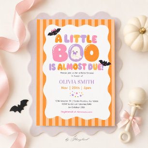 Een Little Boo Baby Shower Kaart