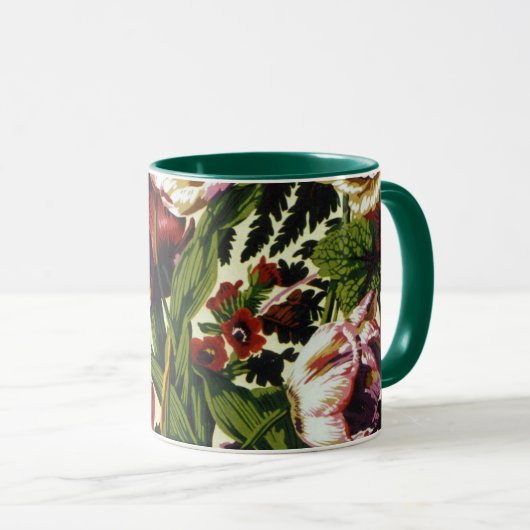 Een loffelijke mok met Philip Jacobs Fabric Tulip  (Voorkant rechts)