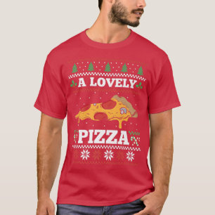 Een lofwaardige Pizza grafische Pizza Lover Pizza T-shirt