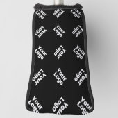 Een Logo of geüpload Afbeelding | verstrooid patro Golfheadcover (Draai 90)