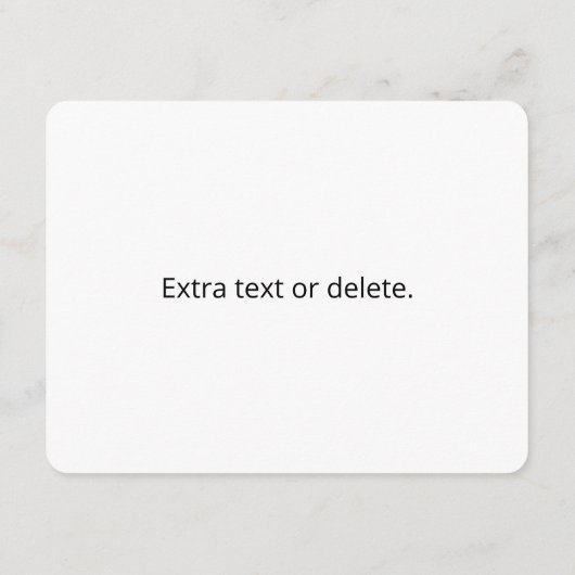 Een Logo of geüpload Afbeelding | verstrooid patro Informatiekaartje (Achterkant)