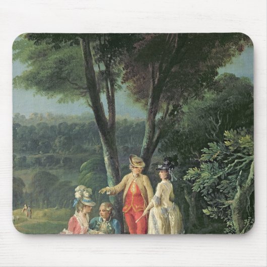 Een loop in het Park Muismat (Voorkant)