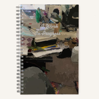 Een lopend Notitieboek van het Werk