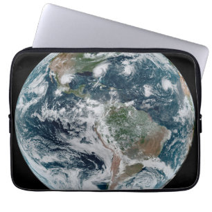 Een losse keten van tropische cyclonen laptop sleeve