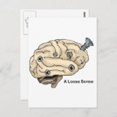 Een losse schroef briefkaart (Voorkant / Achterkant)