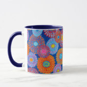 Een Lovely Philip Jacobs Fabric blue Padma-Mok Mok (Links)