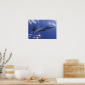 een luchtmacht F-15E stakingsarend Poster (Keuken)