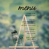 Een lucifer Gemaakt Hemel Bruiloft Manu Acryl Teke Acryl Bord (Neutraal)