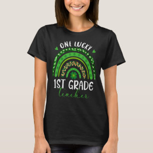 Eén Lucky 1st-docent St Patrick's Day Women T-shirt
