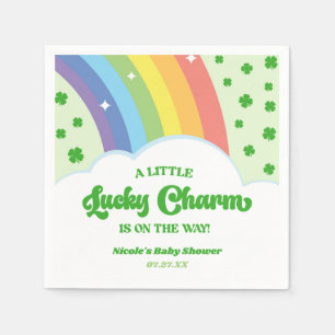 Een Lucky Charm St. Patrick's Day Baby shower Servet
