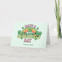 Een Lucky Day Retro Typografie