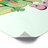 Een Lucky Day Retro Typografie Poster (Hoek)