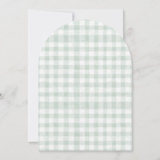 Een Lucky Duck Ballon 1st Birthday Boho Arch Kaart (Achterkant)