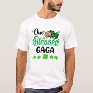 Een Lucky Gaga Clover St. Patrick's Day Irish T-shirt