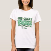 Een Lucky leraar St. Patrick's Day T-shirt (Voorkant)