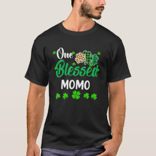 Een Lucky Momo Clover St. Patrick's Day Irish T-shirt