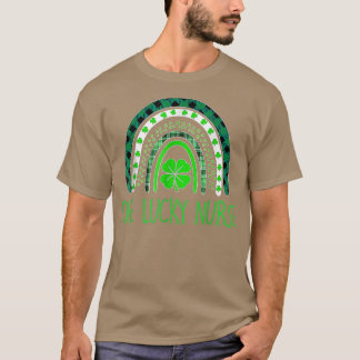 Eén Lucky Neurse Rainbow Shamrock St Patricks Day  T-shirt