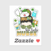 Een Lucky Nurse St. Patrick's Sticker (Vel)