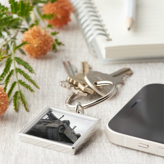 Een M88A2 Hercules Recovery Vehicle Sleutelhanger (Zijkant)