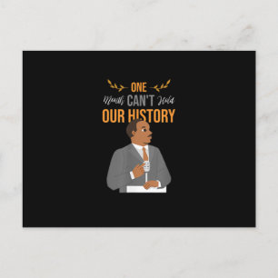 Een maand durende kantelen houden onze geschiedeni aankondigingskaart