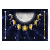 Een maand in het leven van de maan Kaart (Voorkant Horizontaal)