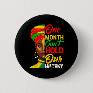 Een maand kan onze geschiedenis niet langer zwart  ronde button 5,7 cm