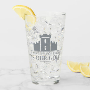 Een machtig fort is onze God Glas