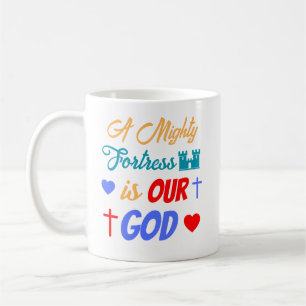 Een machtig fort is onze God Koffiemok