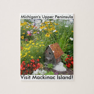 Een Mackinac Island Flower Garden Legpuzzel