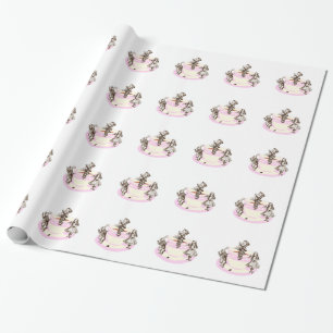 Een Mad Tea Party Origineel Cadeaupapier