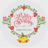 Een magisch Collectie van Kerst stickers (Voorkant)