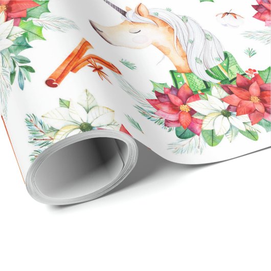 Een magisch kerstfeest cadeaupapier (Rol Hoek)