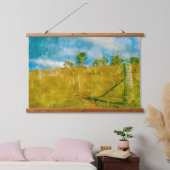 Een magisch pastoraal landschap hangend wandkleed (Slaapkamer)