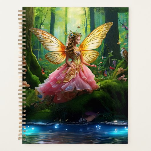 Een magisch sprookjesbos planner (Voorkant)