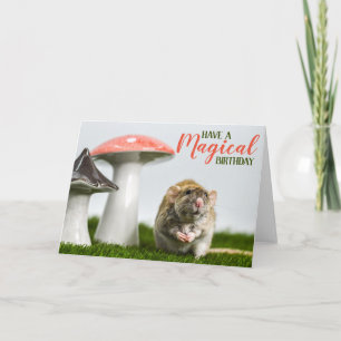 Een magische verjaardag kaart