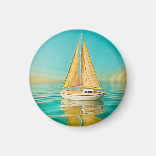 Een magneet met het afbeelding