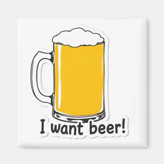 Een magneet met het afbeelding (Voorkant)