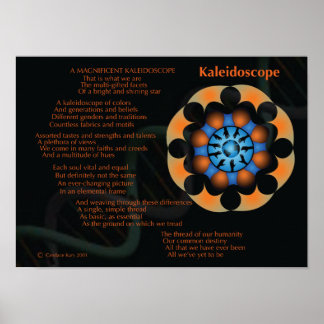 Een magnifieke Kaleidoscoop Poster