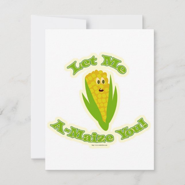 Een maïskorn (Voorkant)