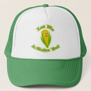 Een maïskorn trucker pet
