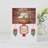 Een Maltese kerstman Feestdagenkaart (Staand voorkant)