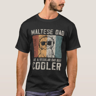 Een Maltese vader als een gewone vader, maar er T-shirt
