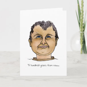 Een man die een verschil wil maken kaart