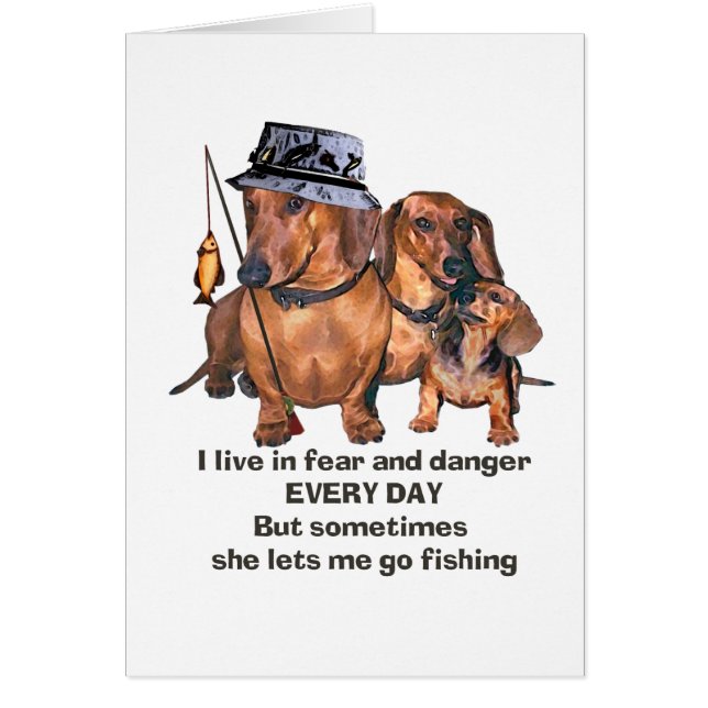 Een man die graag vis viert (Voorkant)