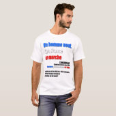 Een man, Frankrijk in beweging - Verkiezingen 2017 T-shirt (Voorkant volledig)