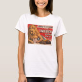 Een Man met Leeuwenkop voorlezen Shakespeare, 1913 T-shirt (Voorkant)