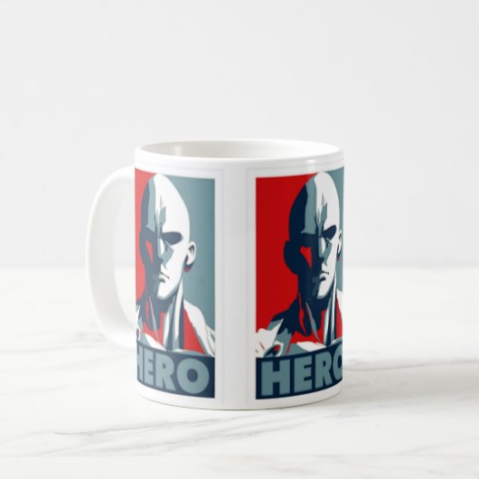 één man mok (Voorkant links)