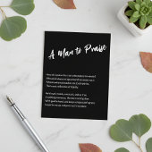 "Een Man om te prijzen" Sentimental Briefkaart